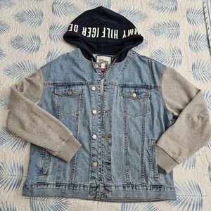 🏡 Moving sale  Price Firm Tommy HilfigerDenim hooded jacket